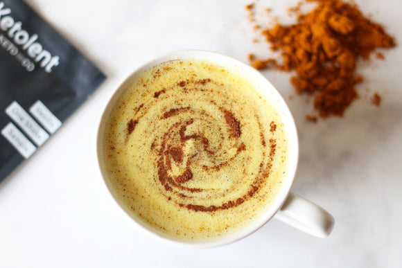 High Fat, Low Carb Golden Milk Latte Recipe